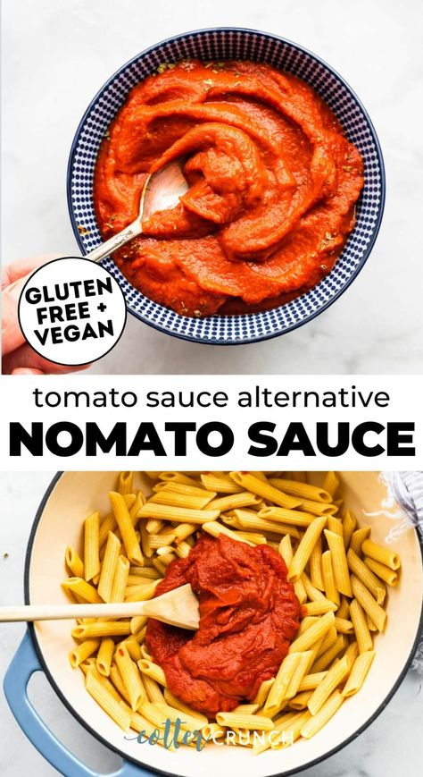 Dairy Free Tomato Free Pasta Sauce, Pasta Sauce Without Tomatoes, Healthy Tomato Sauce, Eoe Recipes, Aip Sauces, Nomato Sauce, Gerd Friendly, Aip Meals, Nightshade Free Recipes