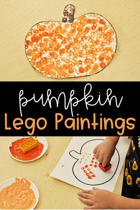 Pumpkin Crafts Preschool, Veselý Halloween, Pumpkins Preschool, Dekorasi Halloween, Preschool Art Projects, Halloween Crafts Preschool, Fall Preschool Activities, Pumpkin Activities, October Crafts