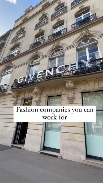 Giada Graziano on Instagram: "Are you looking for a job in fashion, but you have run out of options? There isn’t only Vogue, Dior, and Chanel if you want to work in fashion. In fact, even though it’s absolutely possible to get an internship or a job at these companies, I always recommend extending your options and I want to show you that there are many other places in the industry you can work for😍 So if you are at the beginning of your career in fashion, and you are looking for an internship Dior Internship, Vogue Internship, Job In Fashion, October Moodboard, Architect Jobs, Career In Fashion, Givenchy Fashion, Fashion Dream Job, Fashion Jobs