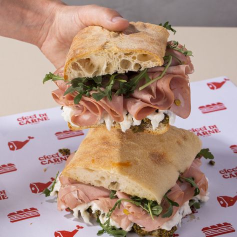 Italian Sandwich Bar, Italian Deli Sandwiches, Small Sandwich Shop, Dario Cecchini, Bakery Sandwich, Homemade Sandwiches, Italian Fast Food, Eighth Generation, Pasta Italy