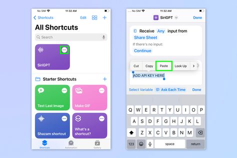 Shortcuts Ideas Iphone, Apple Shortcuts Ideas, How To Use Shortcuts On Iphone, Iphone Shortcuts App Ideas, Ipad Shortcuts, Ios Shortcuts, Iphone Shortcuts, Macbook Hacks, Iphone Tutorial