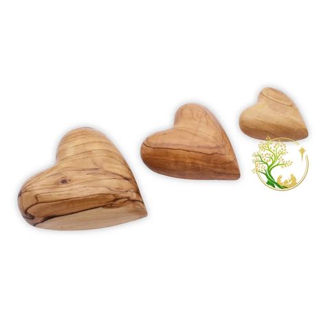 Natural Hand-carved Wooden Heart Heart Shape Olive Wood - Etsy Canada Christmas Gift Themes, Heart Shaped Hands, Keepsake Crafts, Couples Ornaments, 3d Heart, Christian Artists, Wood Hearts, Family Ornament, Wooden Heart