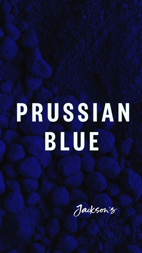 Prussian Blue is deep and inky colour. Its influence can be seen across art history– it is the characteristic pigment of Picasso’s Blue… | Instagram Prussian Blue Aesthetic Wallpaper, Prussian Blue Watercolor, Cats Russian Blue, Prussian Blue, Peruvian Blue Opal, Jackson's Art, Russian Blue, Art History, Painter