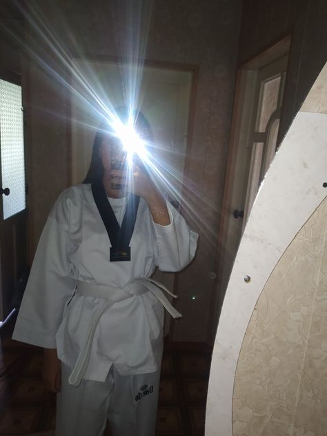 Black Belt Taekwondo Aesthetic, Taekwondo White Belt, Taekwondo Aesthetic Girl, Taekwondo Girl Aesthetic, Taekwondo Aesthetic, Tkd Girl, Belts Aesthetic, Black Belt Taekwondo, Happy Birthday Captions