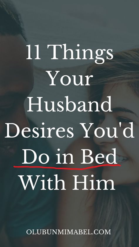 Physical intimacy is not just necessary; it is important. And as a wife who wants to make her husband happy: we all know men love... Keep reading for marriage advice, dating advice, dating tips, marriage tips, healthy marriage advice, relationship tips, relationship advice... What Man Wants In A Woman, What A Husband Needs From His Wife, Wife Tips Marriage, Make Your Man Feel Wanted, Husband & Wife, How To Make My Husband Feel Loved, How To Speak Life Into Your Man, Marriage Tips For Women, Spicy Marriage Tips