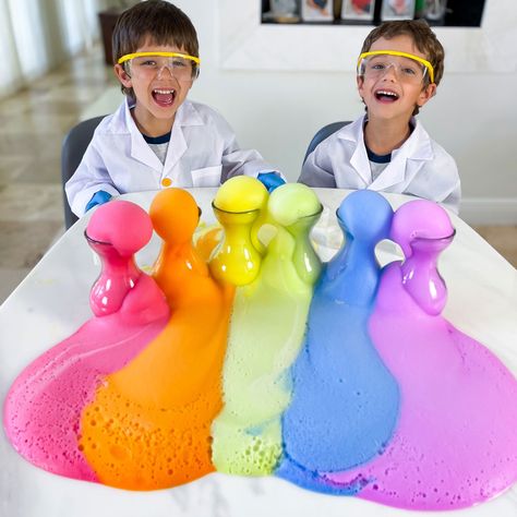 Toothpaste Sensory Play, Toothpaste Experiment For Kids, Elephant Day Activities, Kids Workshop Ideas Activities, Rainbow Experiments For Kids, Teaching Colors To Toddlers, Elephant Toothpaste Experiment, Sand Play Dough, Ocean Activity