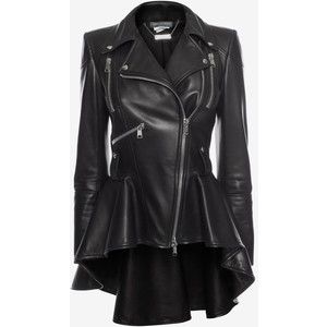 Alexander McQueen Leather Biker Jacket