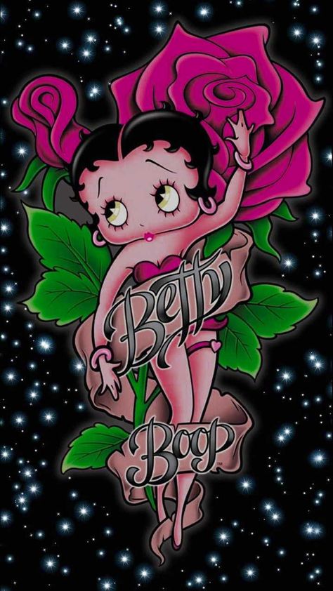 Betty Boop Gifts, Betty Boop Tattoos, Betty Boop Classic, Betty Boop Quotes, Black Betty Boop, Betty Boop Art, Betty Boop Cartoon, Betty Boop Pictures, Morning Funny