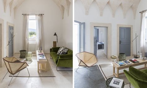 Raoul Bova, Traditional Architecture, Mediterranean Style, Puglia, Palermo, Blue Grey, Sweet Home, Design Ideas, Villa