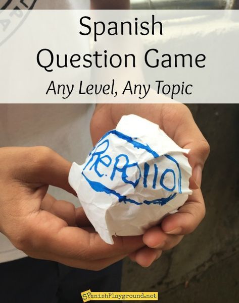 Spanish question game for any topic or level. Students pass paper "cabbage" like Hot Potato and peel off leaves with questions to answer. Low-prep fun! Spanish Questions, Spanish Classroom Activities, Questions To Answer, Spanish Games, Spanish Curriculum, Hot Potato, Spanish Basics, Spanish Lessons For Kids, Middle School Spanish