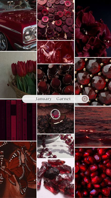 Garnet Color Aesthetic, Garnet Red Aesthetic, Garnet Stone Aesthetic, Garnet Gemstone Aesthetic, Garnet Jewelry Aesthetic, January Birthday Aesthetic, Garnet Crystal Aesthetic, Garnet Aesthetic, Garnet Wallpaper