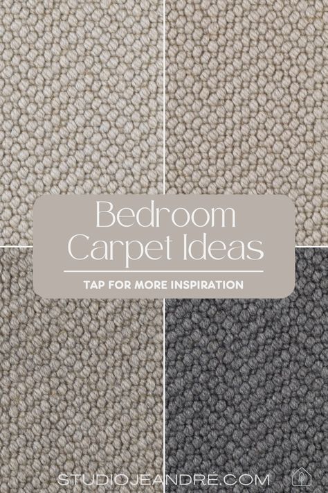 Discover the ultimate guide to transforming your space with stunning bedroom carpet ideas. Explore the best carpet for bedrooms, including modern, neutral, and low pile options. From wall-to-wall solutions to stylish beige carpet choices, find inspiration for every bedroom carpet colour and learn how to enhance your room with the perfect carpet under the bed! Carpet For Guest Bedroom, Best Low Pile Carpet, Luxury Carpet Bedroom, Carpet For Grey Walls, Carpets In Bedrooms, Hardwood And Carpet Combo, Nice Carpet For Bedroom, Carpet Squares Bedroom, Best Carpet For Stairs And Bedrooms