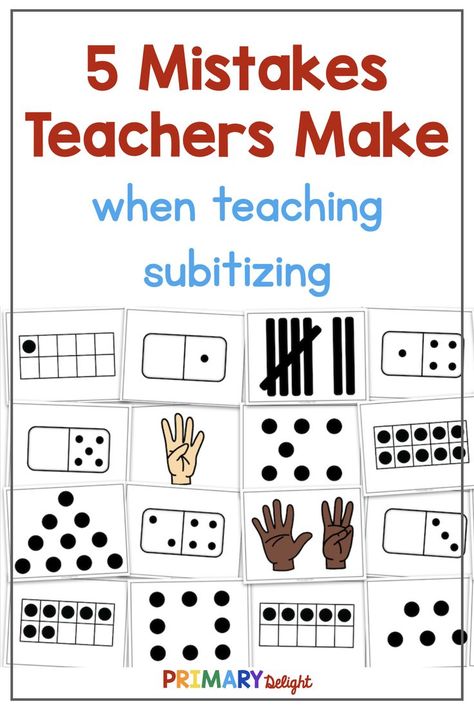 Subsidizing Math Kindergarten, Subitizing Cards Free Printable, Subitizing Kindergarten, Prek Math, Math Number Sense, Dot Patterns, Tally Marks, Teaching Numbers, Math Intervention