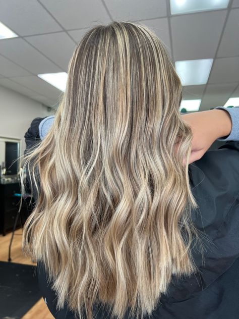 Ash Blonde Partial Highlights, Partial Blonde Highlights On Brown Hair, Nursing Hair, Dimensional Blonde Balayage, Ruby Hair, Blonde Light Brown Hair, Dimensional Brunette, Partial Highlights, Summer Blonde Hair