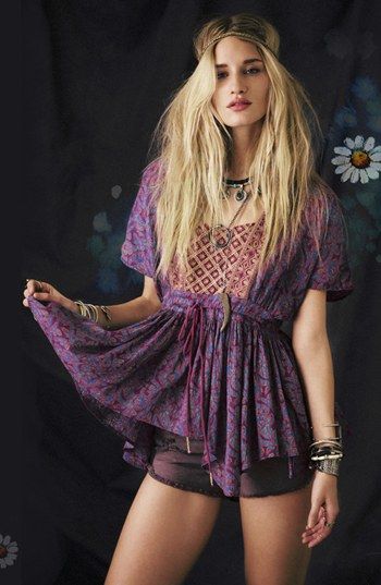 Look Hippie Chic, Estilo Hippy, Mode Hippie, Estilo Hippie, Mode Boho, Moda Boho, Styl Boho, Hippie Chic, Bohemian Chic