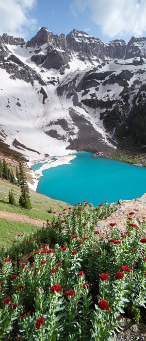 San Juan Mountains, Colorado Matka Natura, Air Terjun, Blue Lake, Colorado Mountains, Oil Pastels, Incredible Places, Elba, Pretty Places, Aruba