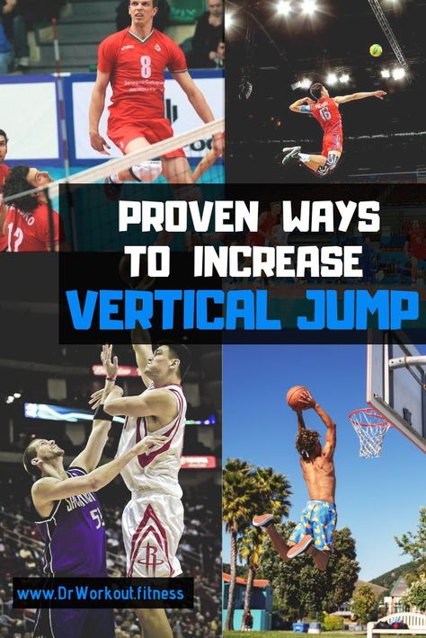 Jump Higher Workout, Increase Vertical Jump, Vertical Workout, Vertical Jump Workout, Increase Vertical, Volleyball Conditioning, Basketball Workouts Training, Jump Workout, Vertical Jump Training