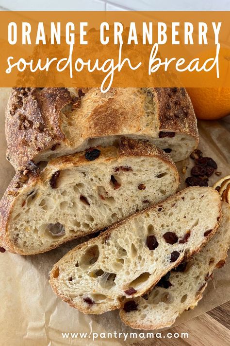 Fragrant orange cranberry sourdough bread perfect for any occasion. Use your active sourdough starter, fragrant orange zest and cranberries. Cranberry Sourdough Bread, Sourdough Cinnamon Raisin Bread, Cranberry Sourdough, Cinnamon Raisin Sourdough, Sourdough Cinnamon Raisin, Active Sourdough Starter, Recipe Using Sourdough Starter, Sourdough Loaf, Sourdough Starter Discard Recipe