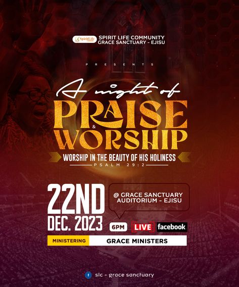 Praise And Worship Flyer Design, Praise And Worship Aesthetic, Worship Flyer, Church Marketing, Christian Graphic Design, Digital Advertising Design, Star Logo Design, Church Media Design, Graphic Design Business Card