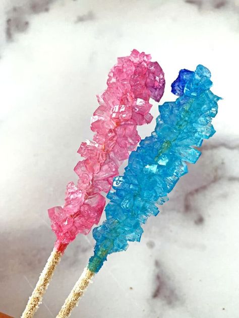 How to Make Rock Candy {DIY Project} | We are not Martha Rock Candy Diy, Diy Rock Candy, Homemade Rock Candy, Candy Rocks, Baked Potato Soup Easy, Make Rock Candy, How To Make Rocks, Mason Jar Candy, Rock Candy Sticks