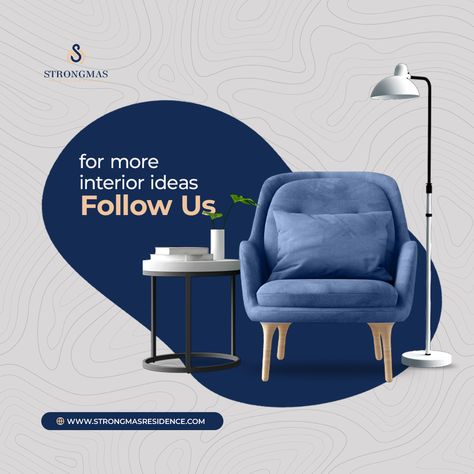 For Strongmas Residence Creative Interior Design Ideas, Instagram Feed Theme Layout, Typographic Poster Design, Furniture Graphic, Social Media Branding Design, Color Design Inspiration, Creative Design Agency, Creative Interior, Social Media Advertising Design