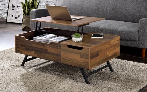 Bob's Discount Furniture, Lift Top Coffee Table, Drawer Design, Acme Furniture, Coffee Table Wayfair, Rectangular Coffee Table, Furniture Care, Livingroom Layout, Living Room Coffee Table