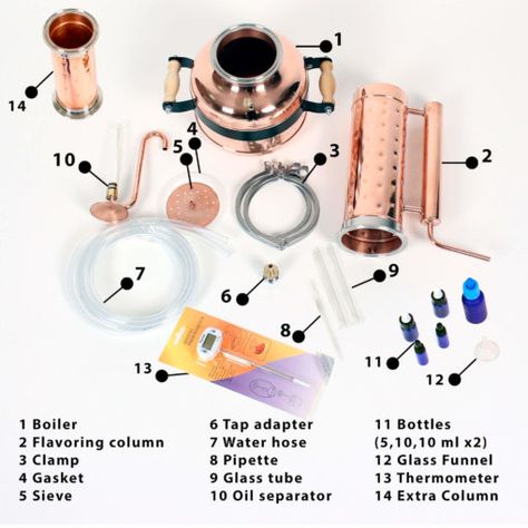 Essential Oil Still, Oil Distiller, Distillation Apparatus, Distilling Alcohol, Essential Oil Distiller, Making Essential Oils, Distillation Process, Essential Oils Guide, Diy Essentials