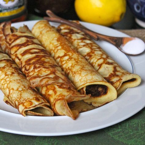 Traditional Irish Pancakes for Pancake Tuesday | Lea & Jay Irish Pancakes, Irish Desserts Traditional, Irish Dinner, Pancake Tuesday, Irish Desserts, Irish Cooking, Irish Recipes Traditional, Irish Dishes, Irish Cuisine