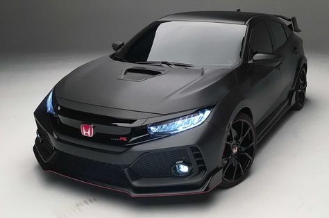 Honda civic type r front bumper Matte Black Honda Civic, Honda Civic Matte Black, Black Honda Civic, Rising Action, Honda Civic Vtec, Honda Type R, Honda Civic Car, Soichiro Honda, Black Honda