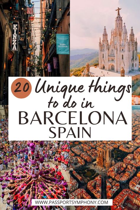 Barcelona is one of the most visited cities in Europe, which receives millions of tourists every year. For a city as big as Barcelona, it's no surprise that there're tons of fun things to do. If you're in Barcelona and wondering what are the best things to do in this beautiful Spanish city then this post is just for you. | Barcelona travel guide things to do | Barcelona Spain travel guide | unique things to do in Barcelona | fun things to do in Barcelona | top things to do in Barcelona | Must Do In Barcelona Spain, Unique Things To Do In Barcelona, Top Things To Do In Barcelona, Must See Barcelona, Best Things To Do In Barcelona, What To Do In Barcelona Spain, Barcelona Places To Visit, Barcelona Must See, Barcelona Things To Do