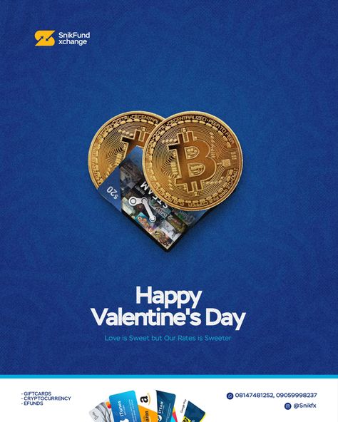 This is for a fintech based brand that deals with exchange of gift card and cryptocurency Gift Card Creative Ads, February Challenge, Card Creative, Valentine Special, Brand Me, Creative Ads, Valentine Day Love, Happy Valentine's Day, Happy Valentine's