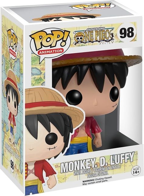 Amazon.com: Funko POP Anime: One Piece Luffy Action Figure,Multicolor : Funko Pop! Animation Monkey Luffy, Funko Pop One Piece, Jump Animation, One Piece Pop, Anime One Piece Luffy, Pop Action Figures, One Piece Merchandise, Mini Figurine, One Piece Luffy