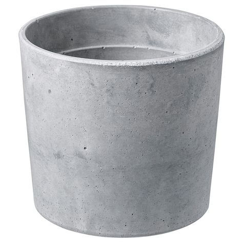 IKEA BOYSENBÄR Plant pot Concrete Plant Pots, Artificial Potted Plants, Deco Nature, Ikea Family, Cache Pot, Outdoor Light, Indoor Plant Pots, Growing Herbs, Flower Planters