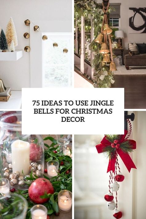 ideas to use jingle bells for christmas decor cover Jingle Bells Diy, Jingle Bell Crafts, Xmas Bells, Christmas Place Cards, Christmas Vases, Buy Christmas Tree, Christmas Jingles, Christmas Décor, Christmas Door Decorations