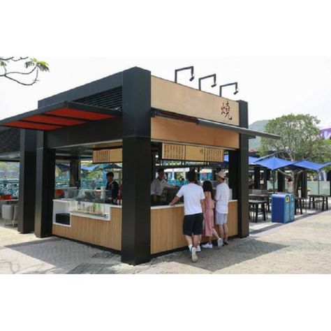 Source Outdoor Food Kiosk Coffee Shop Design of Mobile Food Stand Ice Cream Booth Crepe Snack Kiosk For Waffle & Pizza Kiosk For Sale on m.alibaba.com Outdoor Kiosk, Food Stand Design, Waffle Pizza, Wooden Workshops, Stainless Steel Food Containers, Food Kiosk, Food Stand, Kiosk Design, Beach Meals