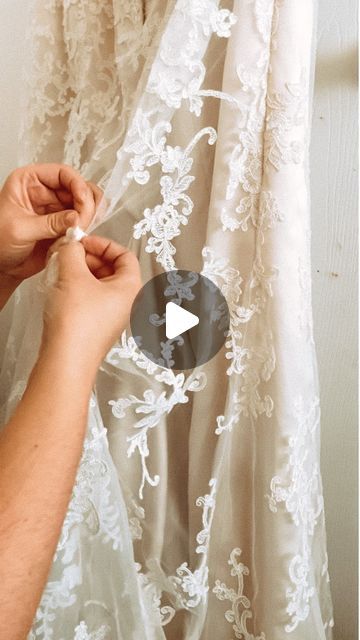 Wedding Planner | Lake Tahoe | Northern California on Instagram: "How to Bustle a Wedding Dress  Here at MCE, we’ve bustled 100’s of gowns in our day. This tutorial is a super simple step by step on how to bustle a gown.  Super helpful for your mothers and maids!   A few additional helpful tips for you:  ▫️Put your hand under the lace layer as you gently trace it down the lace when identifying the buttons and thread loops. The flesh tone contract will help you visually identify them.  ▫️If there’s an extensive two layers of gown to bustle, drape the top layer over the bride’s shoulders while bustling the top one FIRST then move on to the second.  ▫️Crochet hooks are handy. (We don’t use one) ▫️Know that some seamstresses will use ribbon instead of buttons/loops.  The ribbon is always under How To Bustle A Wedding Dress Diy, Diy Wedding Dress Bustle, How To Bustle A Wedding Dress, Bustle A Wedding Dress, Wedding Gown Bustle, Layer Wedding Dress, French Bustle, Melissa Sweet, Wedding Dress Bustle