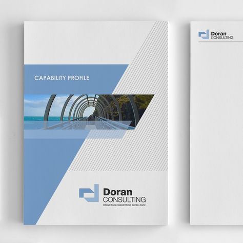 Company profile report cover for Engineering Consultancy by logodentity Cover Photo For Facebook, Diary Cover Design, Catalog Design Layout, Event Booth Design, Annual Report Covers, Cover Page Template, غلاف الكتاب, Proposal Cover, Brochure Design Layout