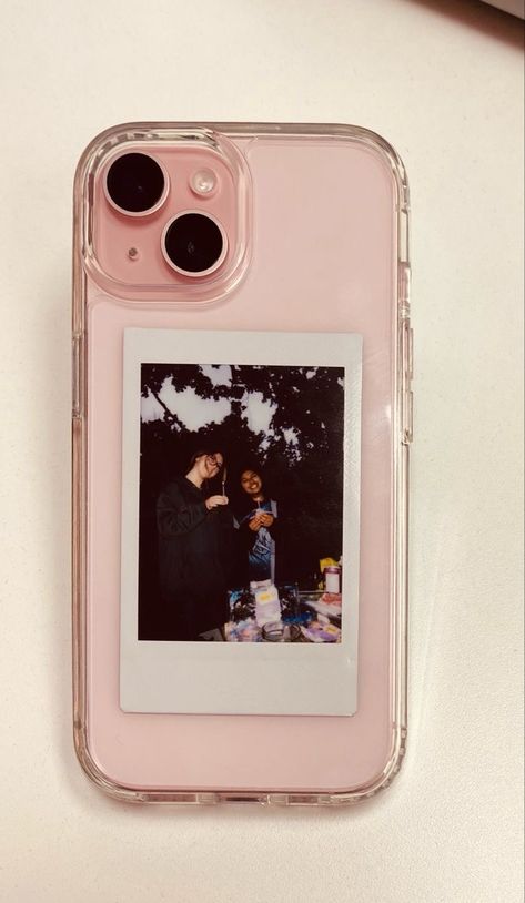 Save and follow for more✅ Iphone13 Phone Case, Iphone 13 Pink Clear Case, Polaroid Behind Phone Case, Pretty Phone Cases Iphone 13, Pink Iphone With Clear Case, Clear Phone Case With Polaroid, What To Put On The Back Of Your Phone Case, Phone Cases For Pink Iphone 13, Pink Iphone Phone Case