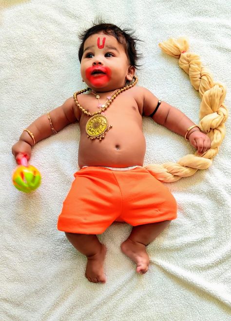 Baby photoshoot Hanuman Theme Baby Photoshoot, Sankrat Baby Photoshoot Ideas, Jai Sri Ram Baby Photoshoot, Navratri Baby Boy Photoshoot Ideas, Baby Rama Lord Photoshoot, Hanuman Jayanti Baby Photoshoot, Ramnavmi Baby Photoshoot, Sriramanavami Baby Photoshoot, Bobbatlu Baby Photoshoot