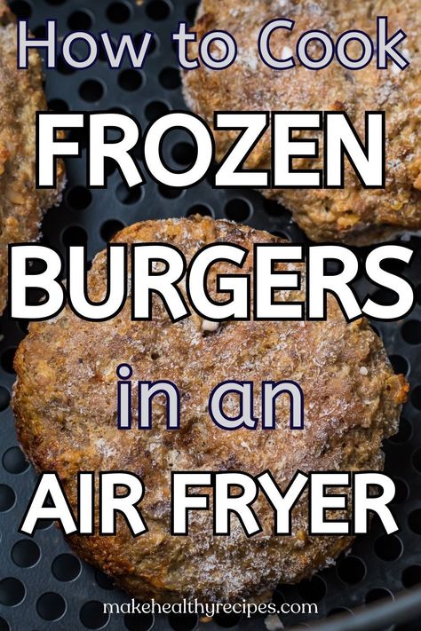 Cooking frozen burgers has never been easier or healthier than with an air fryer! Say goodbye to standing over a hot stove and hello to perfectly cooked patties in minutes. This method is not only quick and simple, but it also offers a healthier alternative to fried or baked burgers. Enjoy a juicy, delicious burger every time, with minimal effort and maximum flavor! Frozen Burger Patties, Pickled Beet Salad, Beef Burgers Patties, Air Fryer Easy, Packed Salad, Juicy Hamburgers, Frozen Beef, Juicy Burger, Whole30 Dinner Recipes