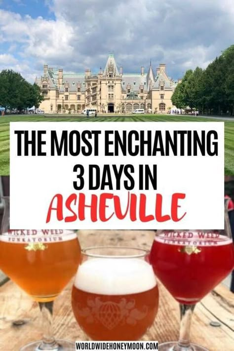 Asheville Itinerary, Ashville North Carolina, Things To Do In Asheville, North Carolina Travel, Trip Destinations, Weekend Itinerary, Last Ride, Kayak Trip, Usa Travel Guide