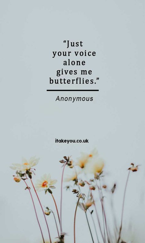 You Gave Me Butterflies Quote, He Gives Me Butterflies Quotes, Butterfly Feeling Quotes, You Give Me Butterflies Quotes, Voice Quotes Love, Love Short Quotes For Him, Love Bio For Him, Freedom Love Quotes, Beautiful Quotes On Love