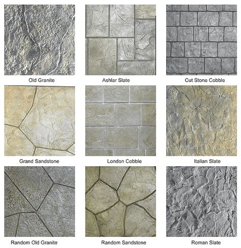 Stamped Concrete Designs, Stamped Concrete Patterns, Concrete Floor Coatings, Decoration Beton, Concrete Patio Designs, Painted Concrete Floors, Stamped Concrete Patio, Stamped Concrete, Outside Living