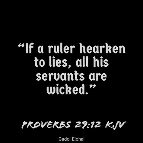 Proverbs 29:12 Bible Proverbs, Proverbs 29, Spiritual Food, Abba Father, Wisdom Books, Motivational Quotes For Life, Bible Inspiration, Words Of Encouragement, Abba