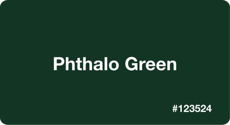 Phthalo Green Paint, Dark Green Color Code, Phlato Green Color, Emerald Green Hex Code, Dark Green Hex Code, Phalto Green, Phalo Green, Phthalo Green Aesthetic, Phtalo Green