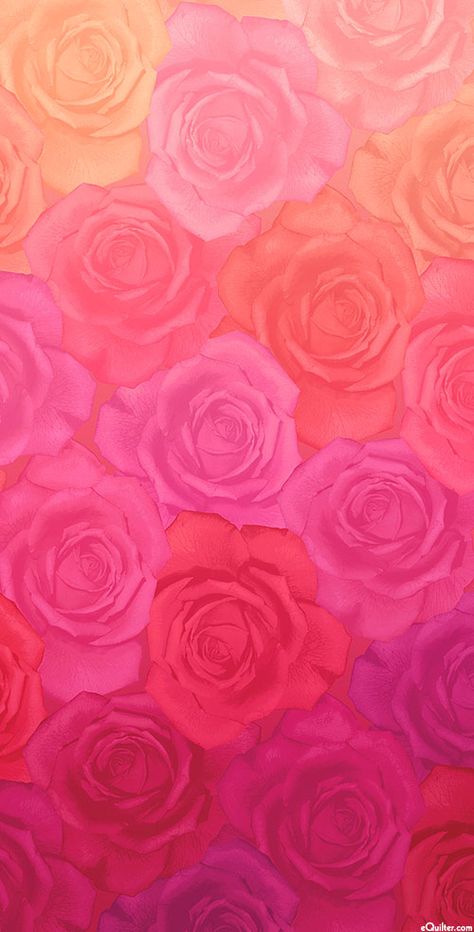 Digital Prints For Fabrics, Roses Background Wallpapers, Aesthetic Design Patterns, Digital Print Fabric Design, Rose Print Pattern, Digital Printing Design, Ombre Wallpaper Iphone, Ombre Pattern, Ombre Fabric