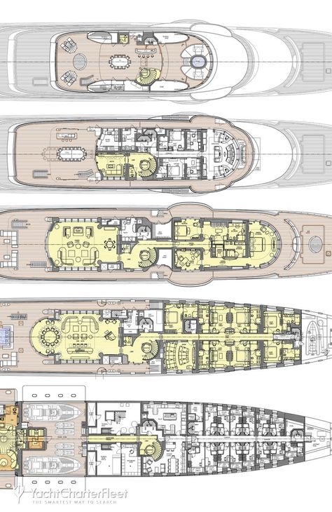 HERE COMES THE SUN Yacht Photos - Amels Here Comes The Sun Yacht, Yacht Floor Plan, Yacht Layout, Wally Yachts, Yacht Flooring, Trawler Boats, Yacht Aesthetic, Yacht Photos, Luxury Yacht Interior