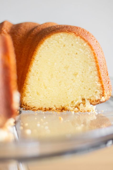 Cream Cheese Pound Cake - Jaylynn Little Cream Cheese Pound Cake With Glaze, Cream Cheese Pound Cake Recipe Moist, Cream Cheese Loaf Cake, Cake Flour Recipe, Swans Down Cake Flour, Cream Cheese Pound Cake Recipe, Southern Pound Cake, Cheese Pound Cake, Sour Cream Pound Cake