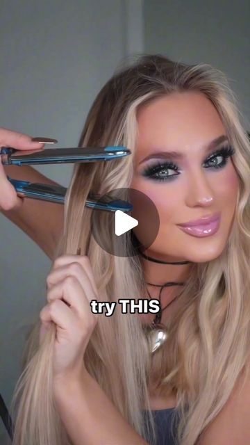 Hair Crimper Hairstyles, How To Spiral Curl Hair, How To Use Volumizing Hair Clips, Hair How To, How To Crimp Your Hair, Hair Volume Hacks, Hair Curling Hacks, Hair Hacks Videos, Pin Curl Hair