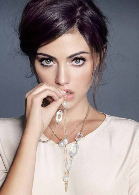 Makeup Tutorial: Pinterest Request Dag Make Up, Ideas De Maquillaje Natural, Smink Inspiration, Beauty Make-up, Braut Make-up, Phoebe Tonkin, Natural Beauty Tips, Glam Makeup, Beautiful Makeup